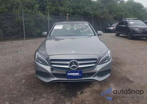 2015 Mercedes-Benz C 300 4Matic from USA, damaged, VIN 55SWF4KB4FU037642